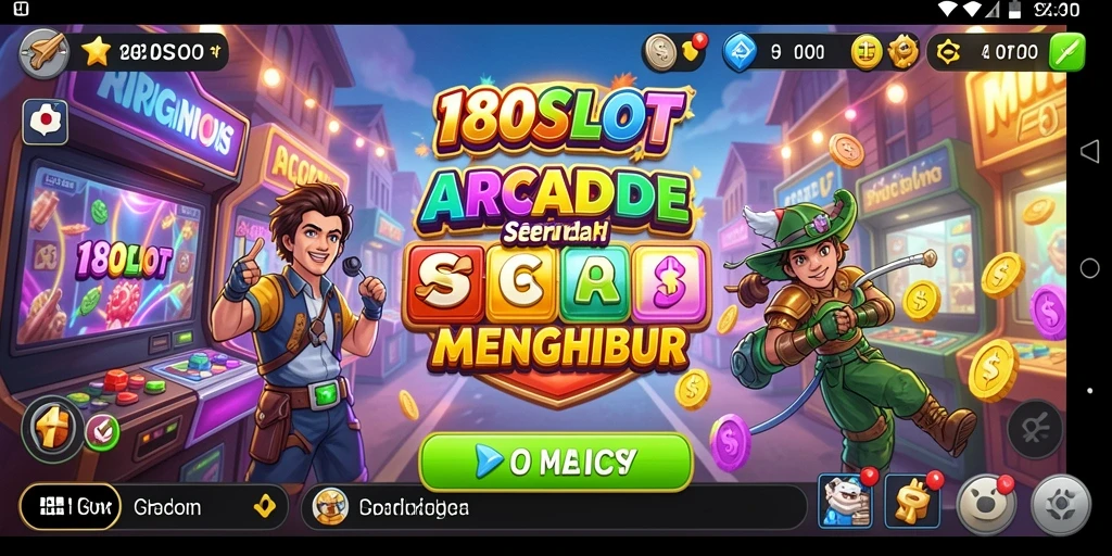 Gameplay menarik dan penuh warna dari 180SLOT yang memikat perhatian.