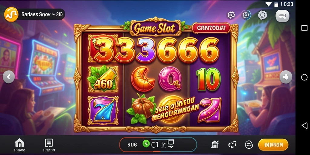 Screenshot gameplay 333666 yang menampilkan aksi Slot menarik.