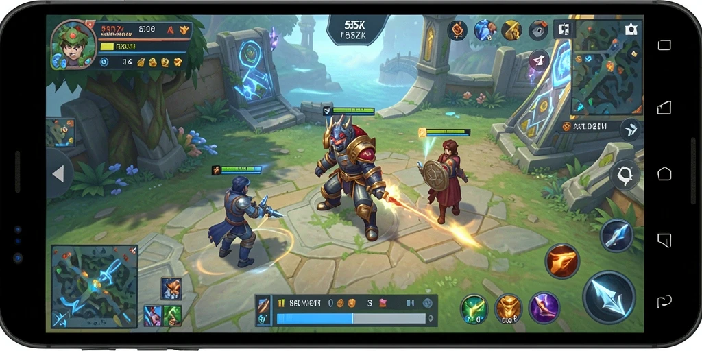 Tampilan gameplay menegangkan di 555ZK dengan strategi mendalam.