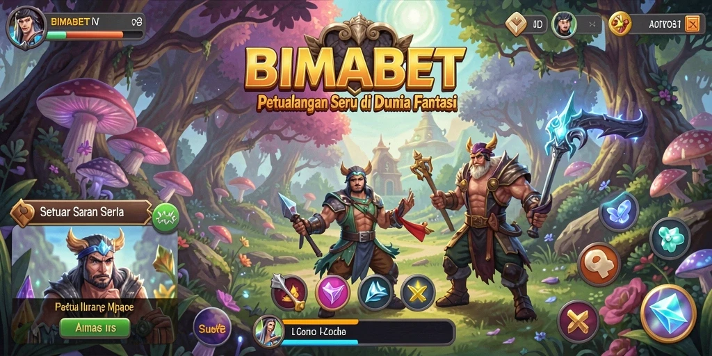 Gameplay seru di dunia petualangan BIMABET.