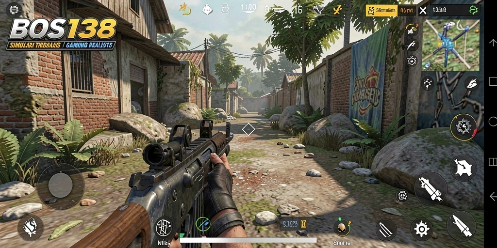 Tampilan gameplay BOS138 dengan elemen simulasi yang menarik.