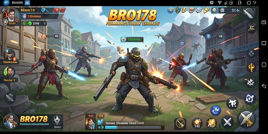 Tampilan gameplay penuh strategi dan intrik dari BRO178.