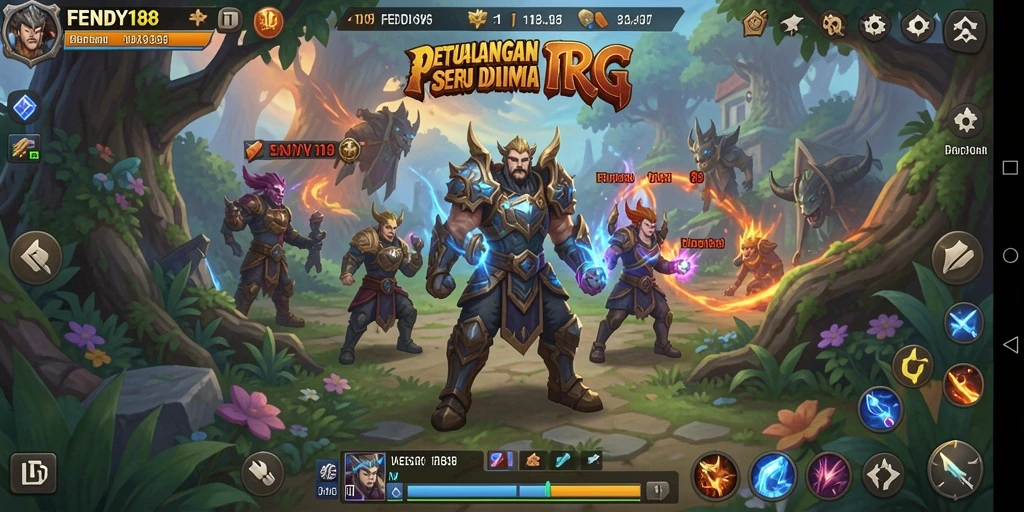 Tampilan aksi gameplay seru dari FENDY188 yang memikat.
