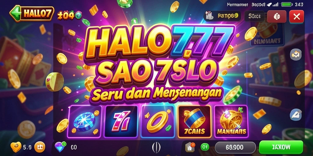Screenshot gameplay HALO777 yang menampilkan mesin Slot yang menarik.