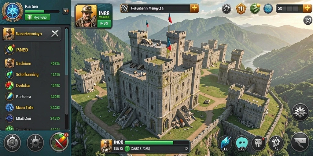 Tampilkan gameplay menakjubkan dari IN88 Tower Defense.