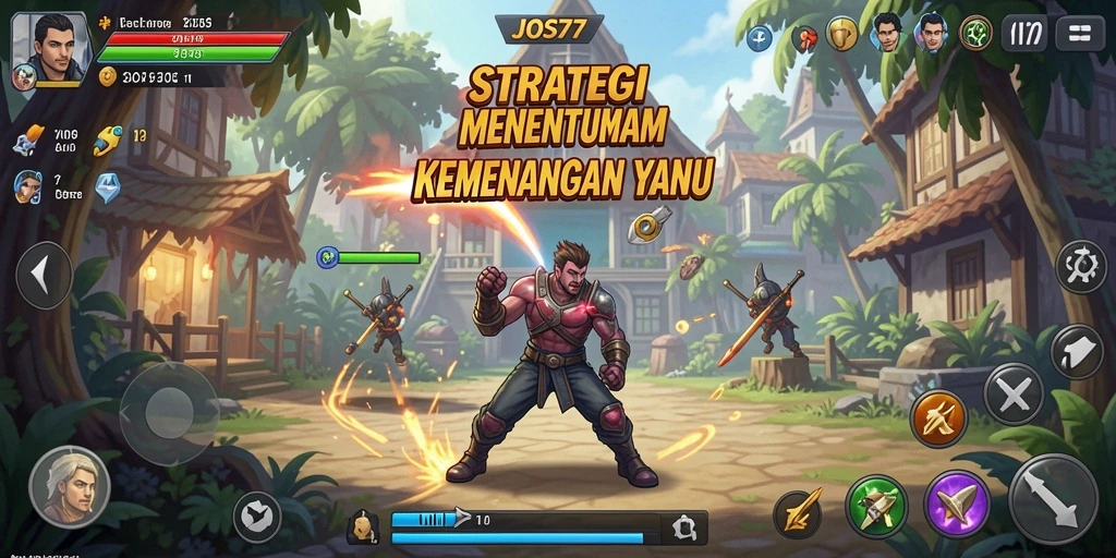Screenshot dari gameplay JOS77 menampilkan strategi mendebarkan.