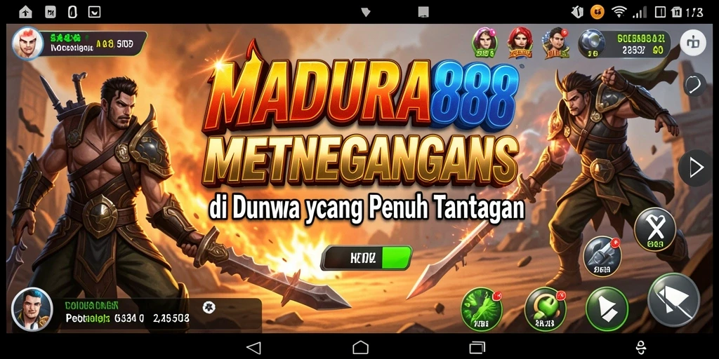 Tampilkan gameplay menakjubkan dari MADURA88 yang penuh petualangan.