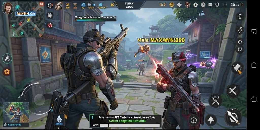 Tampilan action seru dari gameplay MAXWIN288 yang menegangkan.