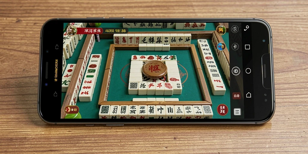 Layar gameplay MDG188 dengan tampilan papan Mahjong yang menarik.