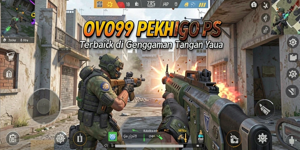 Tampilan seru dari gameplay OVO99 yang mendebarkan dan penuh aksi.