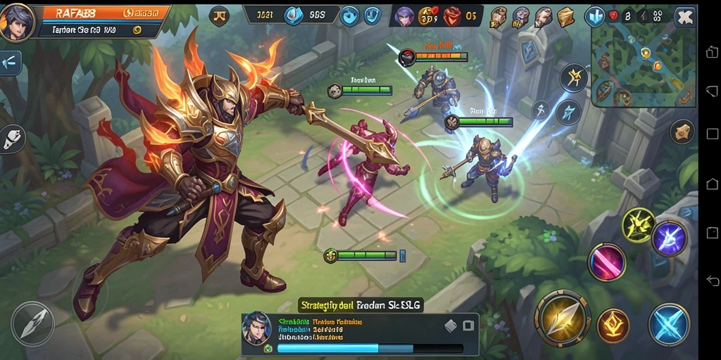 Screenshot utama RAFA88 menunjukkan momen intens di medan perang.
