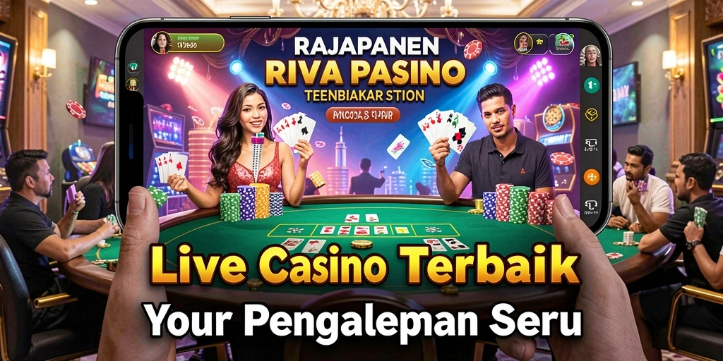 Tampilan gameplay Live Casino yang menarik dari RAJAPANEN.