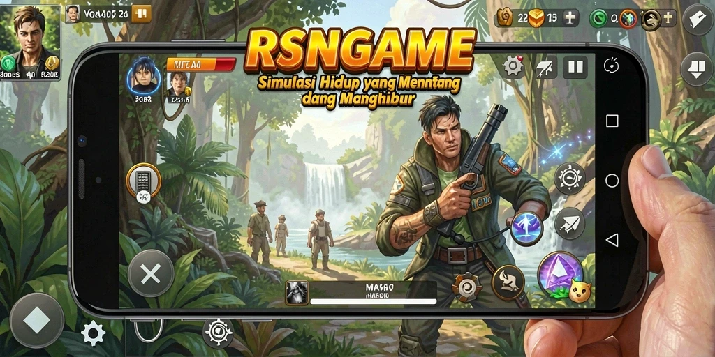 Tampilan gameplay RSNGAME yang menarik dan interaktif.