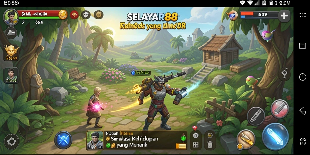 Tampilan gameplay yang imersif di dunia SELAYAR88.