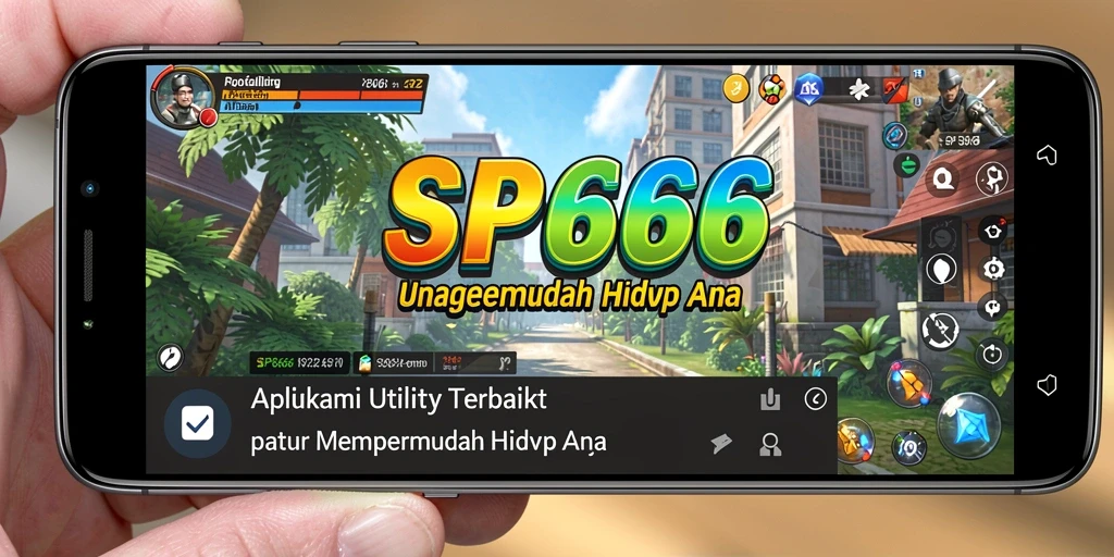 Tampilan utama SP666 dengan fitur pengaturan tugas yang inovatif.