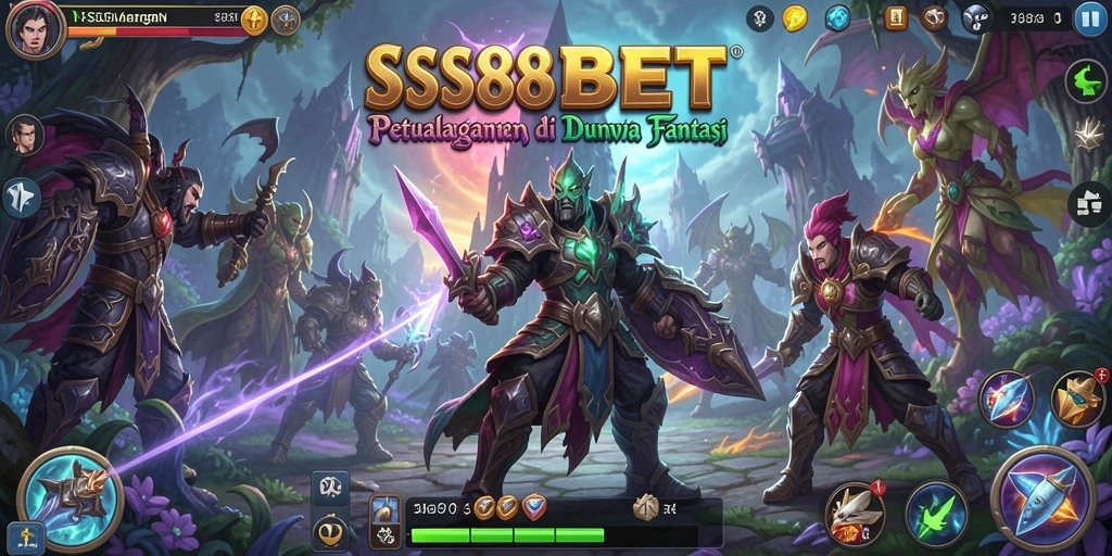 Tampilan screenshot SS88BET memperlihatkan aksi seru dalam permainan petualangan.